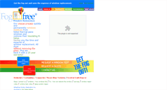 Desktop Screenshot of fogfree.ca